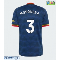 Arsenal Cristhian Mosquera #3 Bortedrakt 2026-27 Kortermet